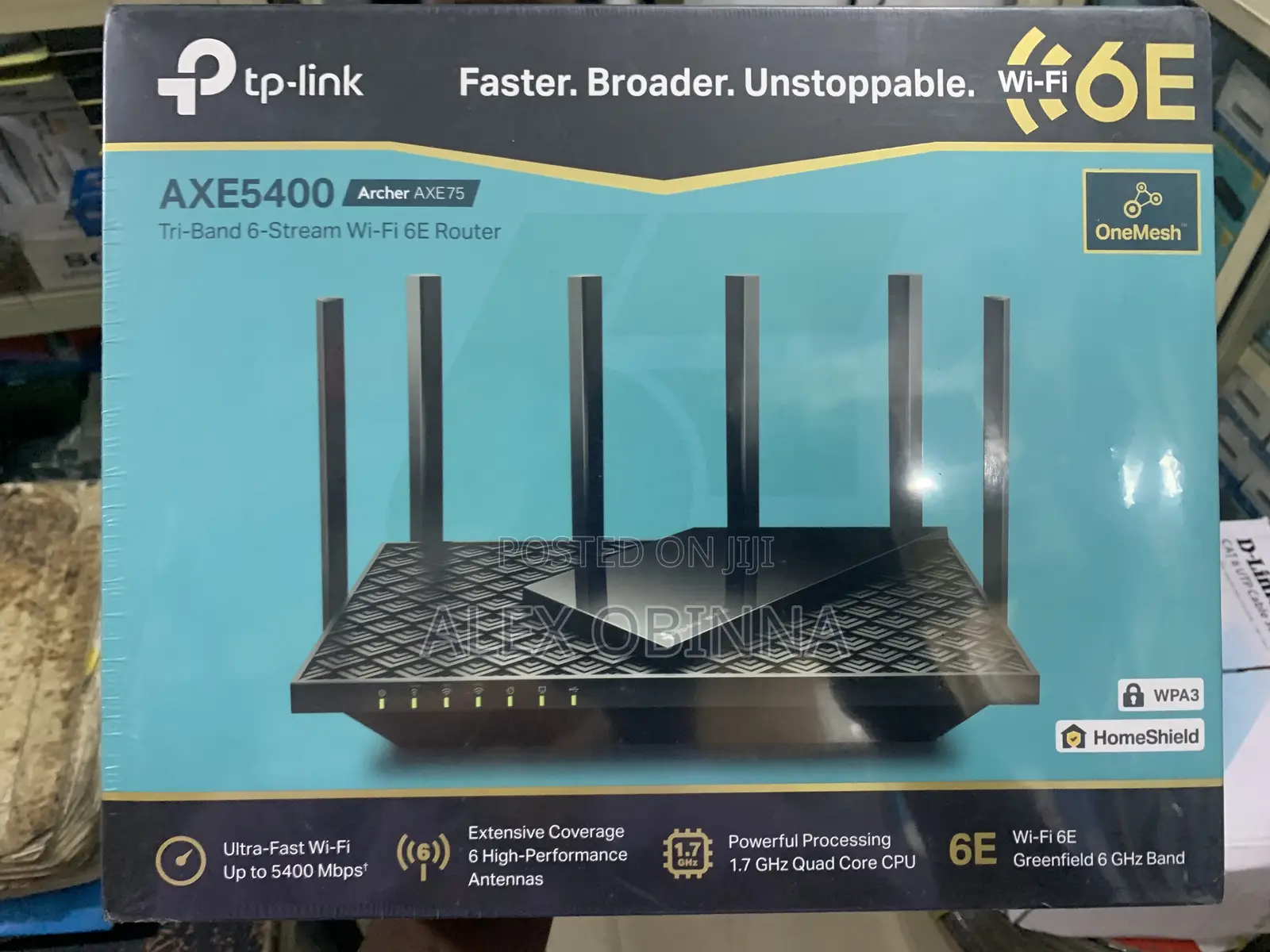 Ax5400 Dual Band 6 Gigabit Rputer