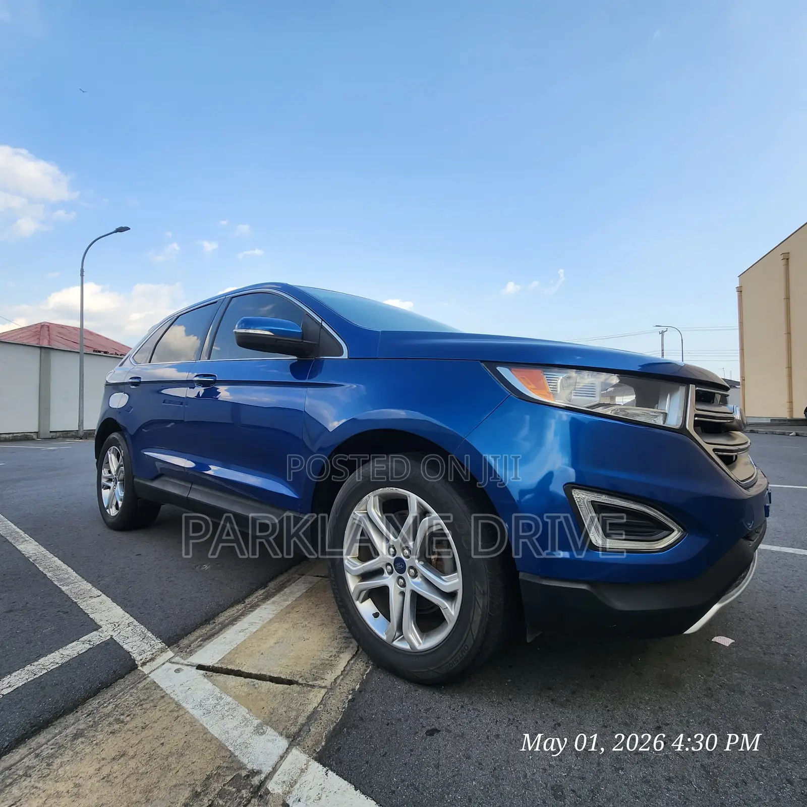 Ford Edge Titanium AWD 2018 Blue