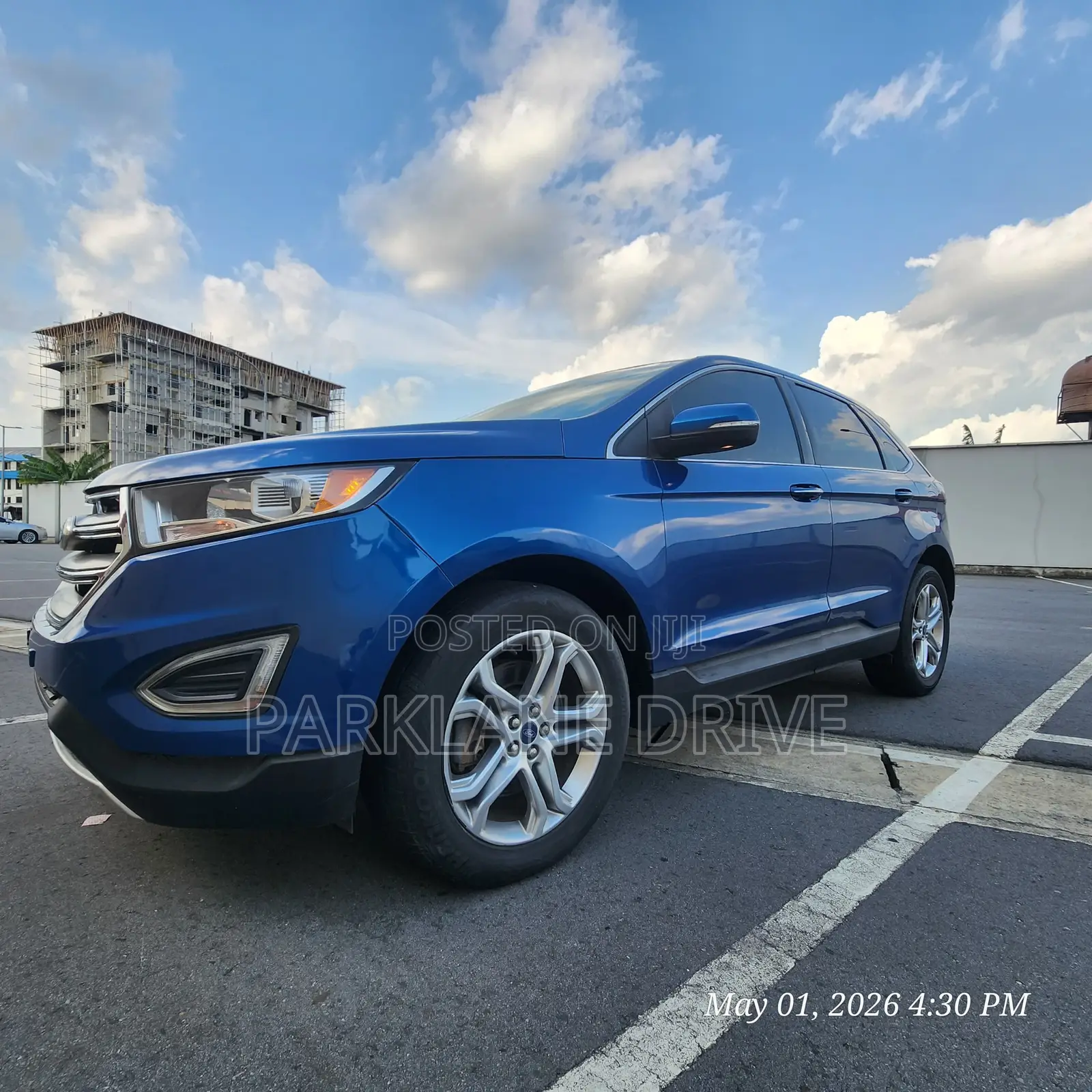 Ford Edge Titanium AWD 2018 Blue