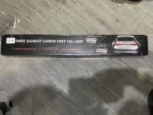 Universal 3-Segment Carbon Fiber Dynamic Led Tail Light Bar