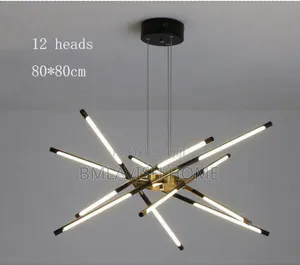 Modern 12-Head Sputnik Led Chandelier Light