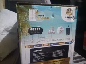 Lion Table Rechargeable Fan