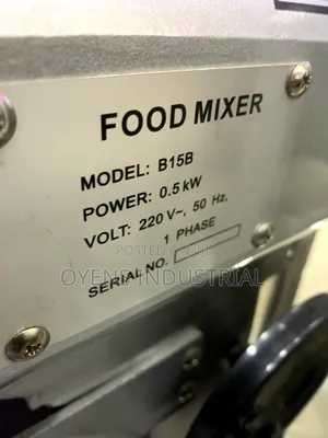 Industrial Mixer Cake