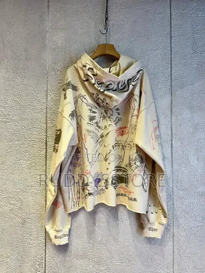 Vintage Art Sketch Oversized Hoodie