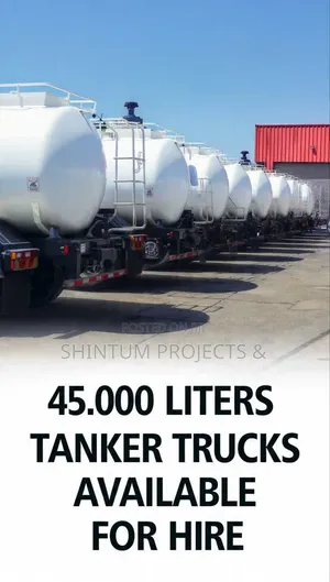 45,000 Liters Tanker Trucks