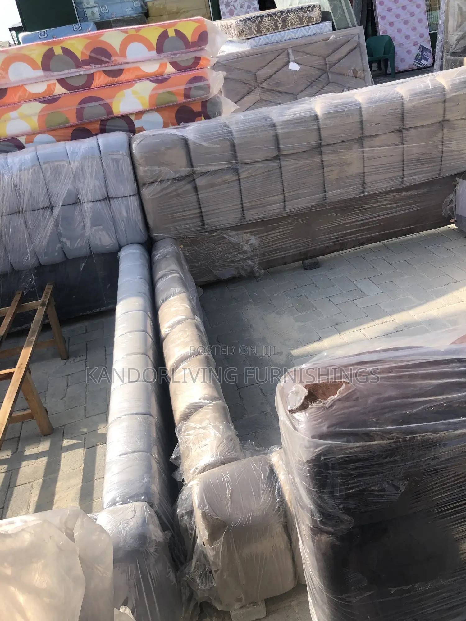 6 by 6 Puffy Bed Frame