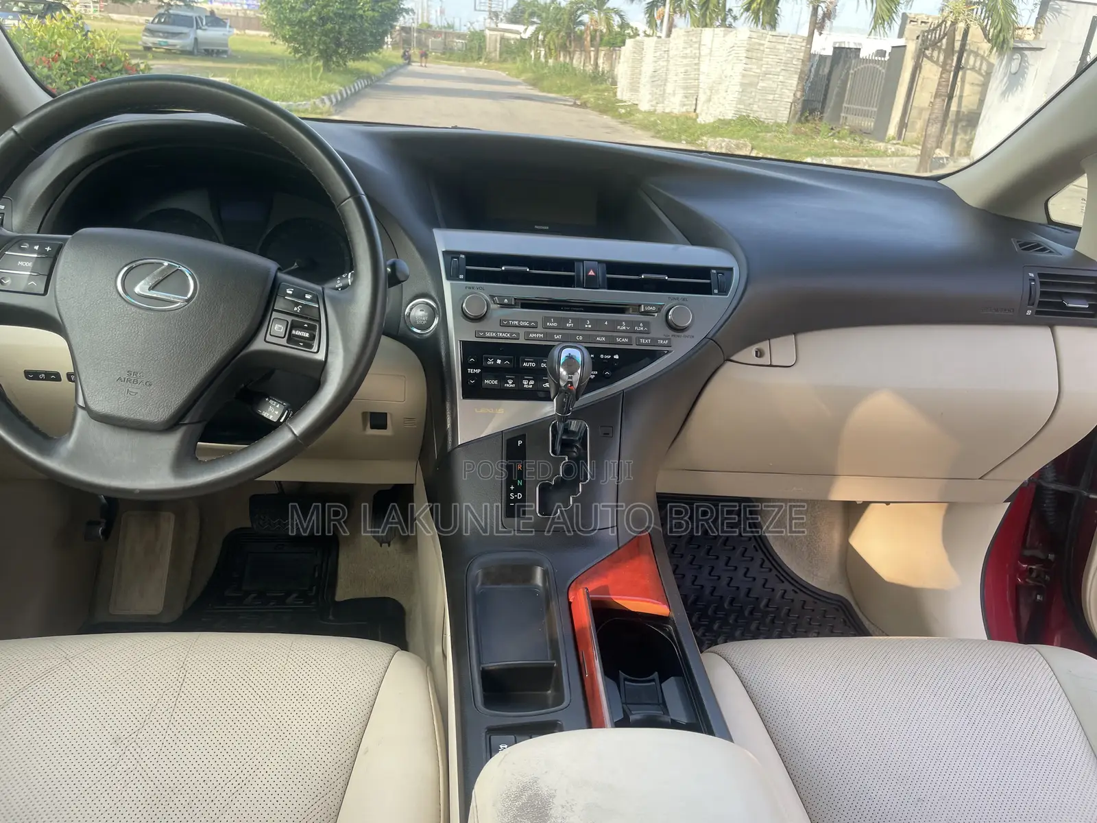 Lexus RX 2010 Red