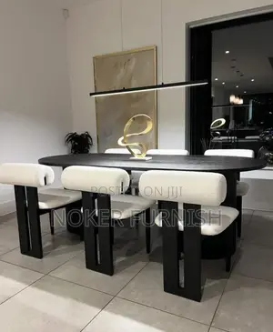 Wooden Dining Table With Chairs