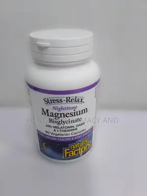 Stress-Relax Night Time Magnesium Bisglycinate