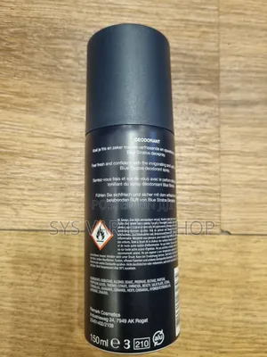 Blue Stratos Deodorant for Men