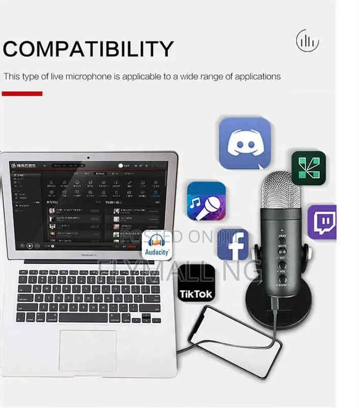 Usb Podcast Desktop Condenser Microphone - Mu900