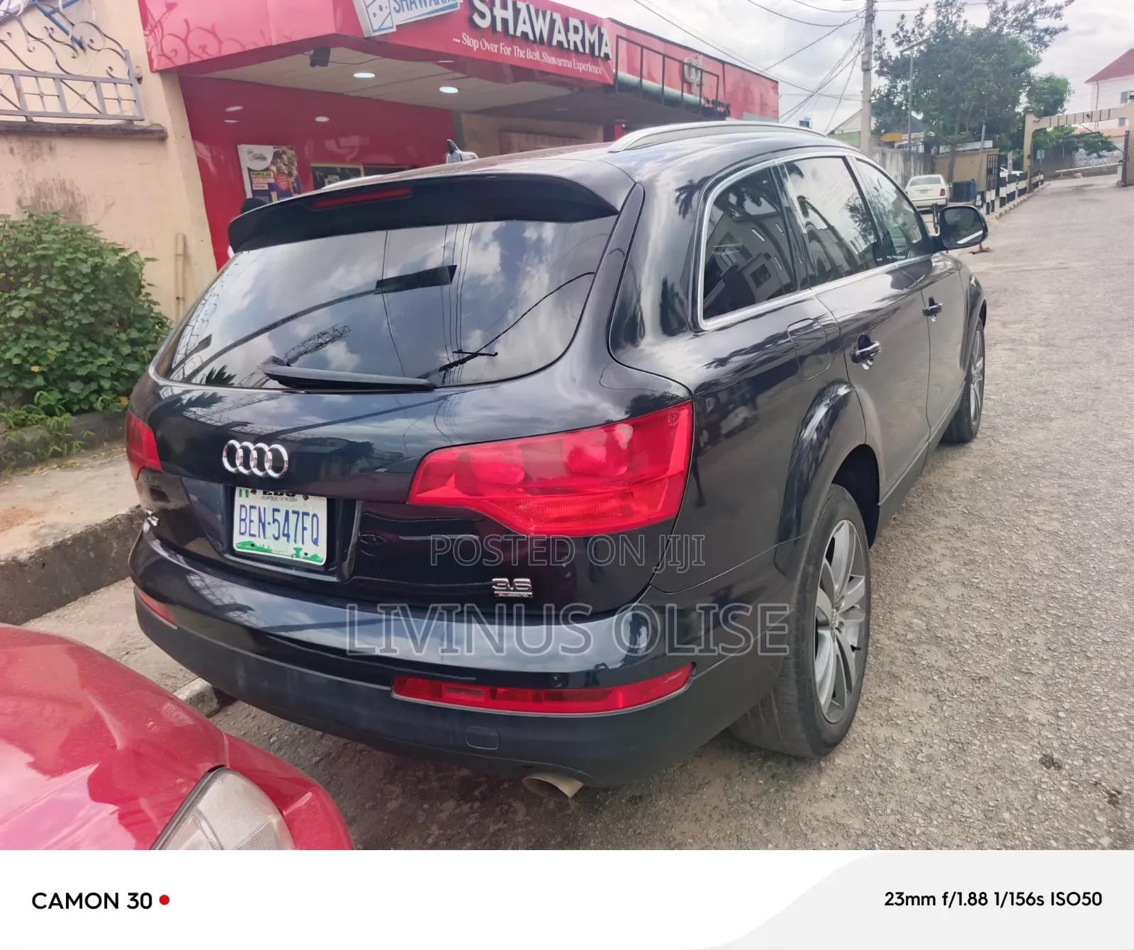 Audi Q7 3.6 2008 Black