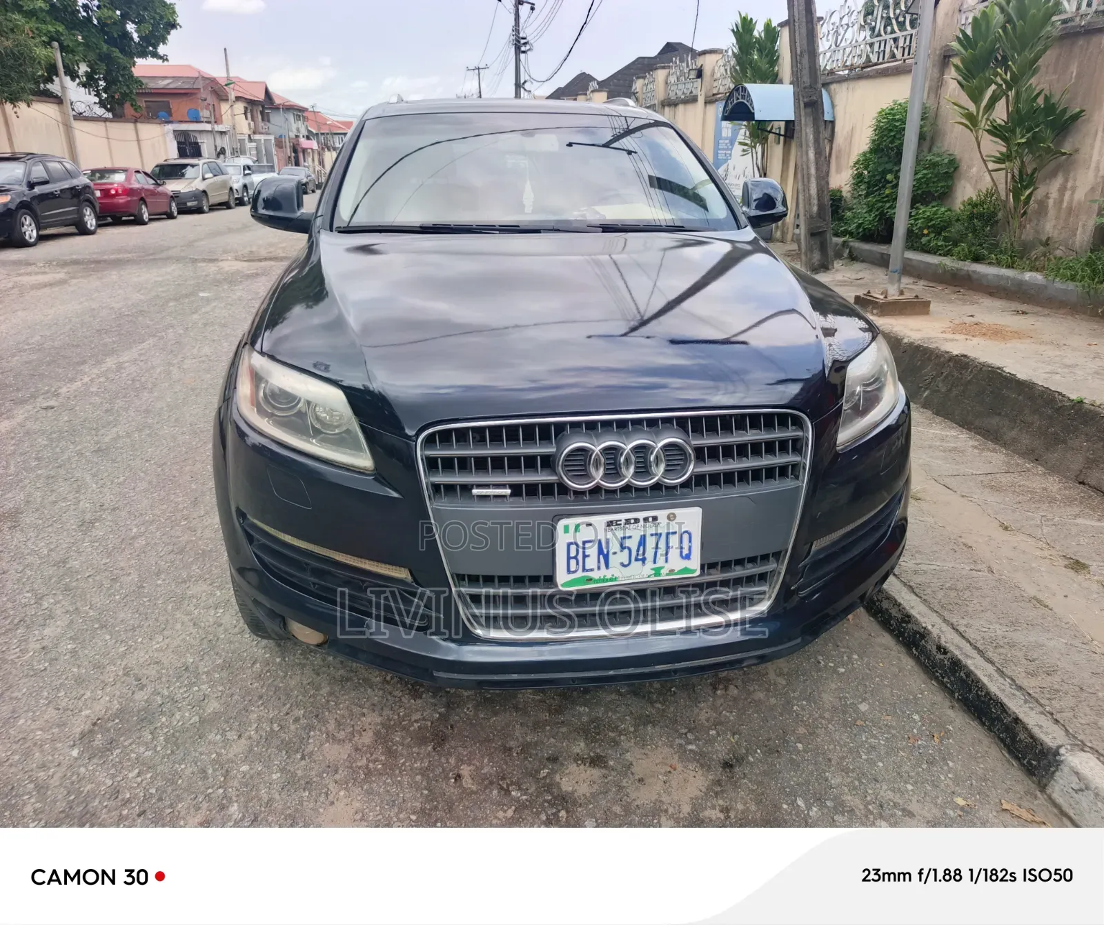 Audi Q7 3.6 2008 Black
