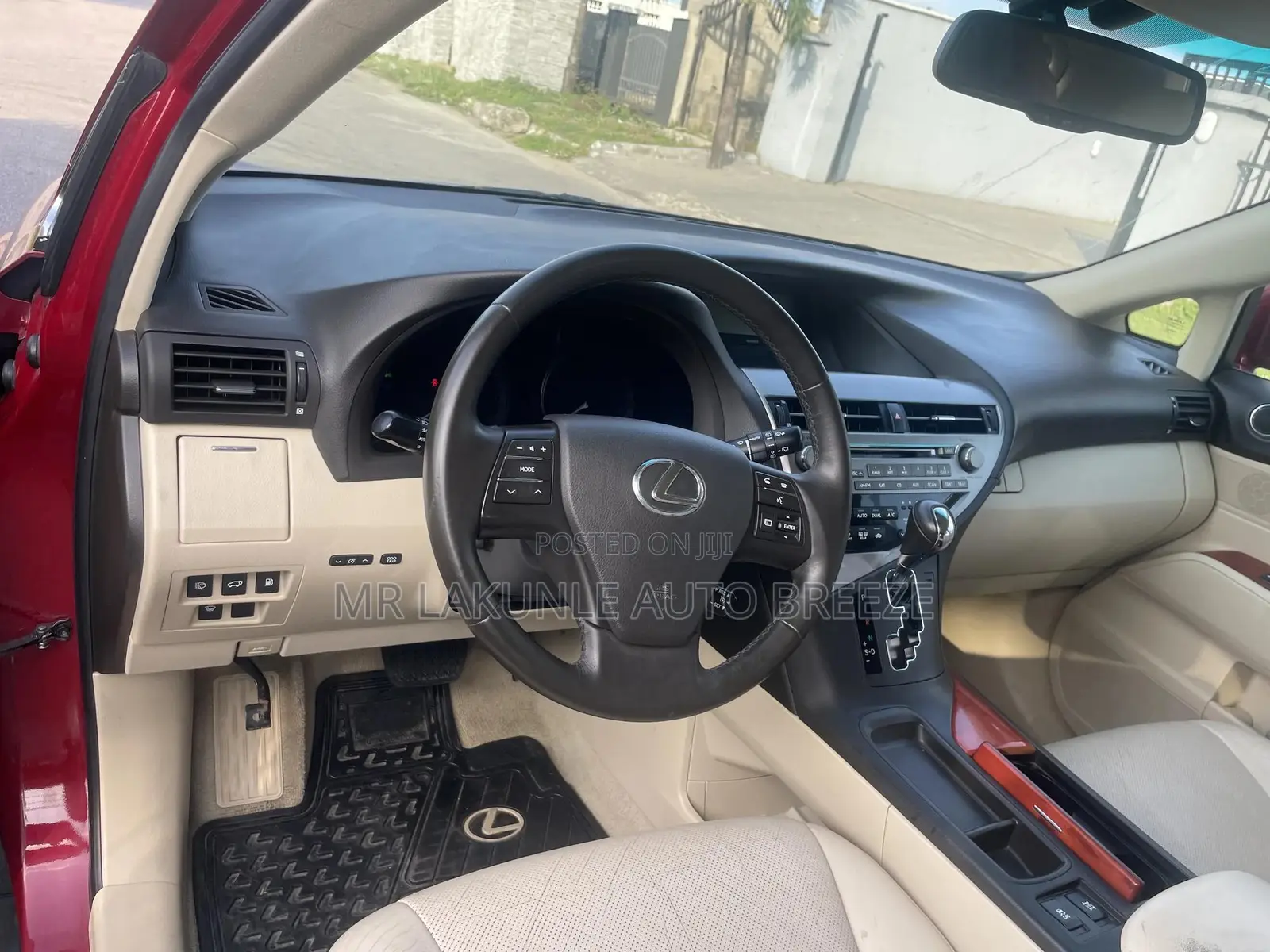 Lexus RX 2010 Red