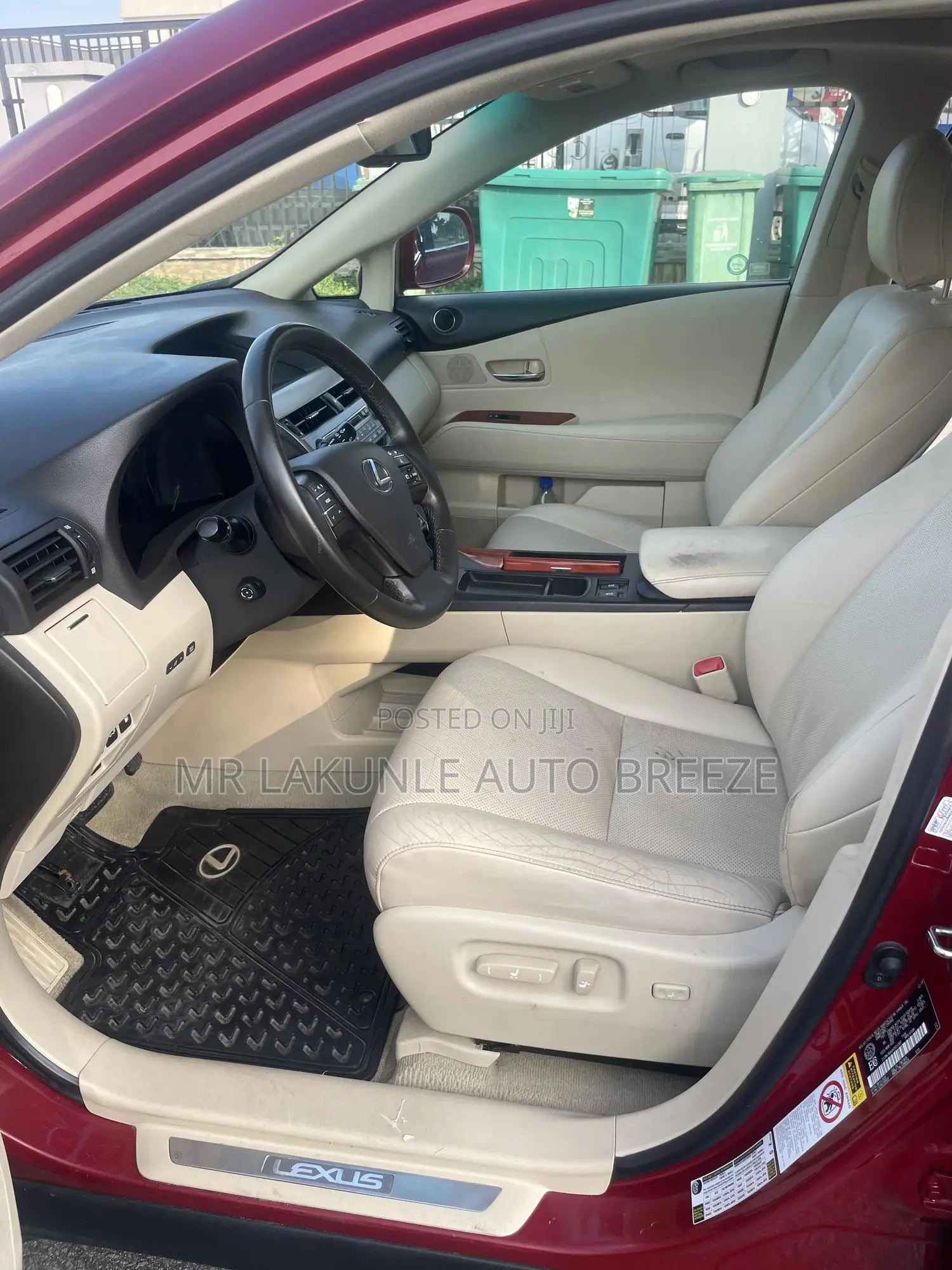 Lexus RX 2010 Red