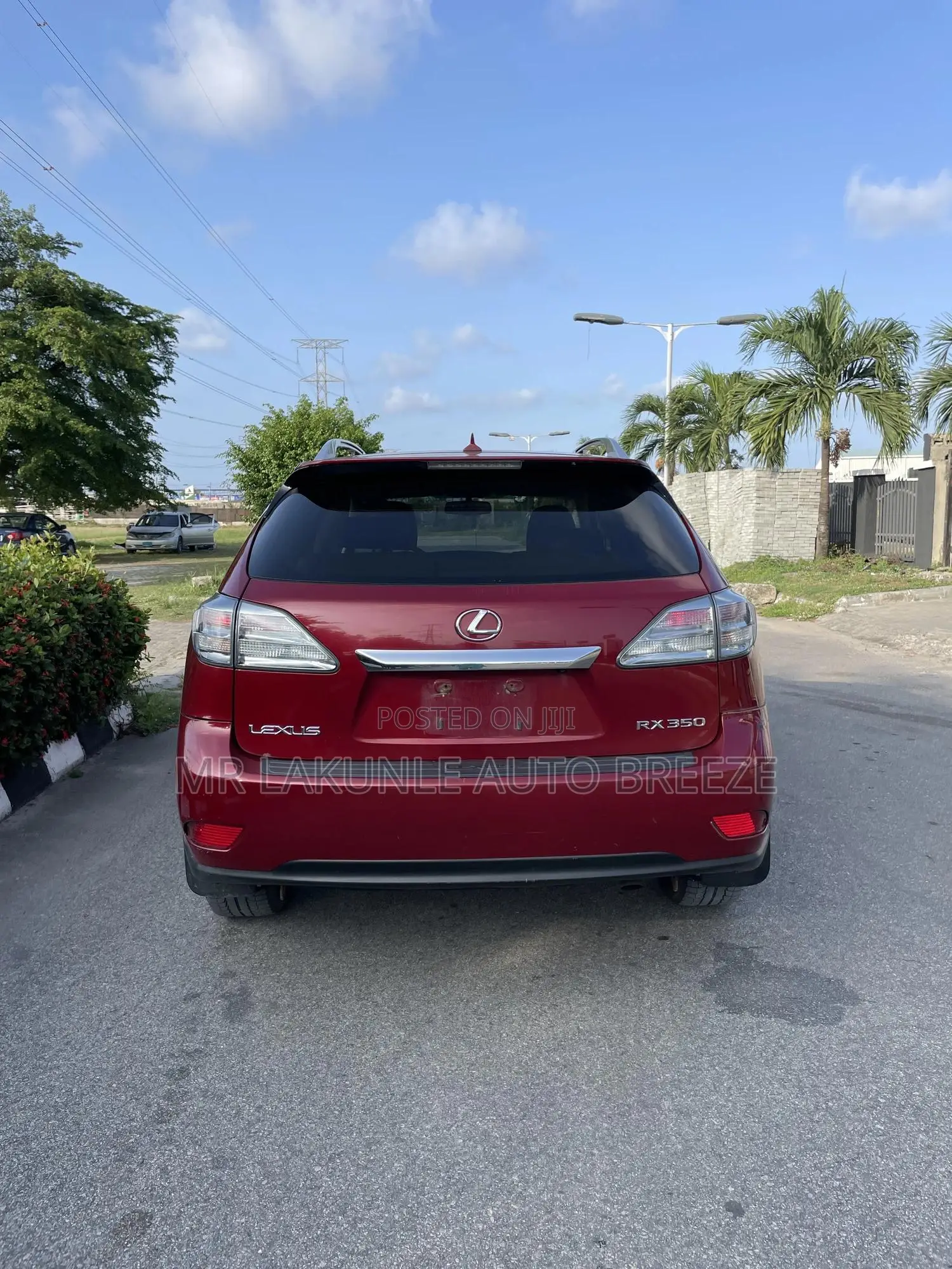 Lexus RX 2010 Red
