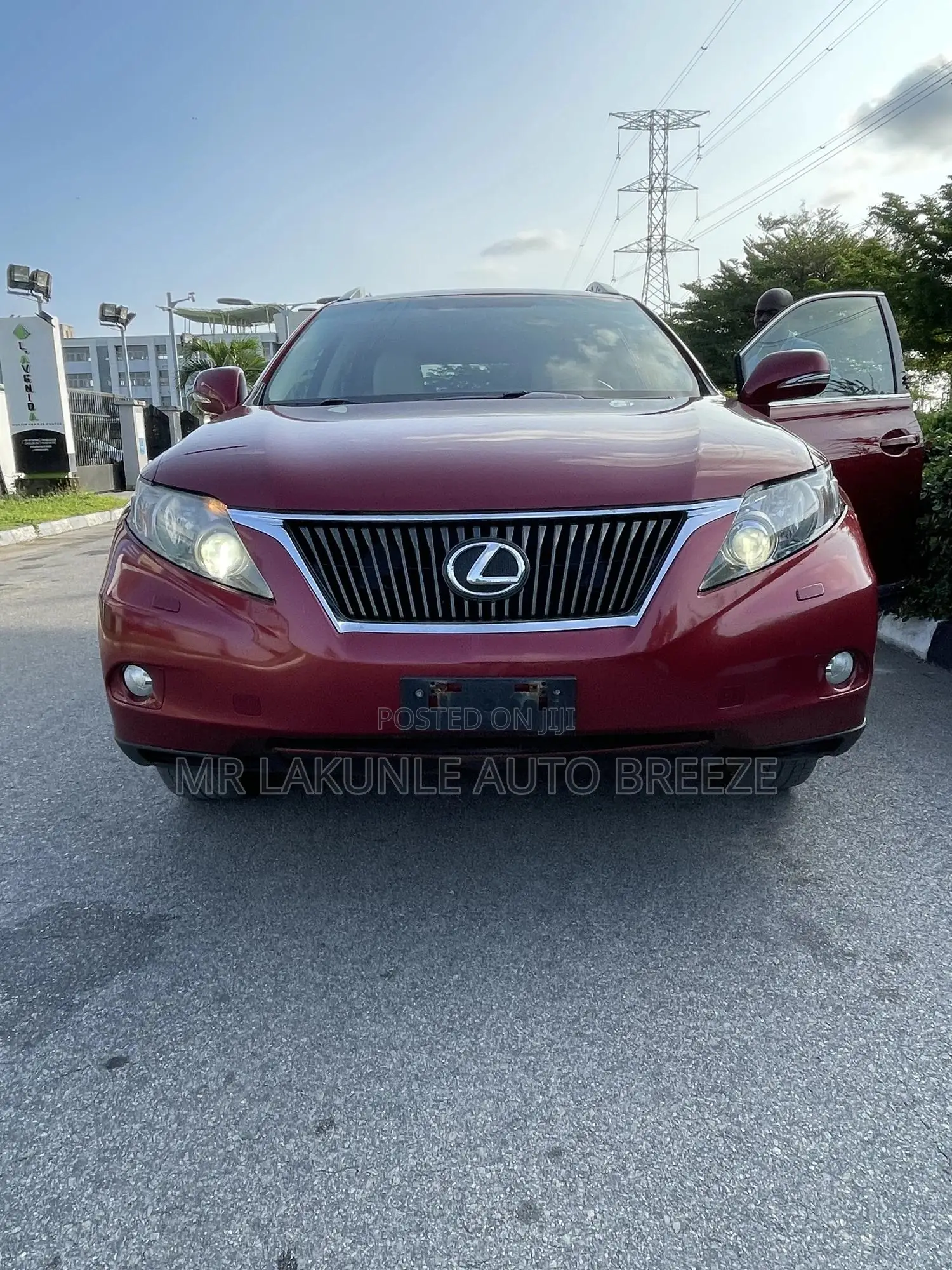 Lexus RX 2010 Red
