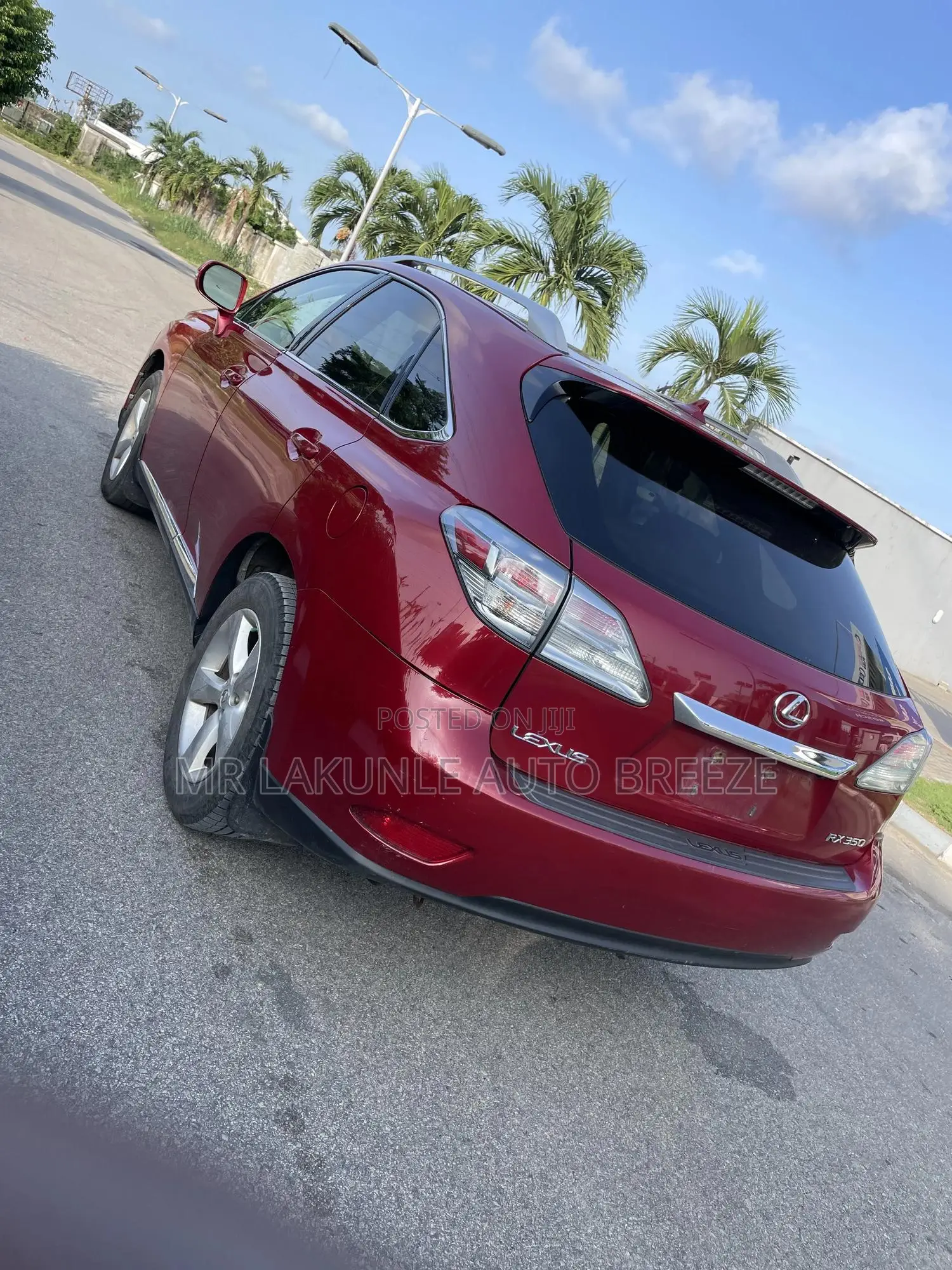 Lexus RX 2010 Red