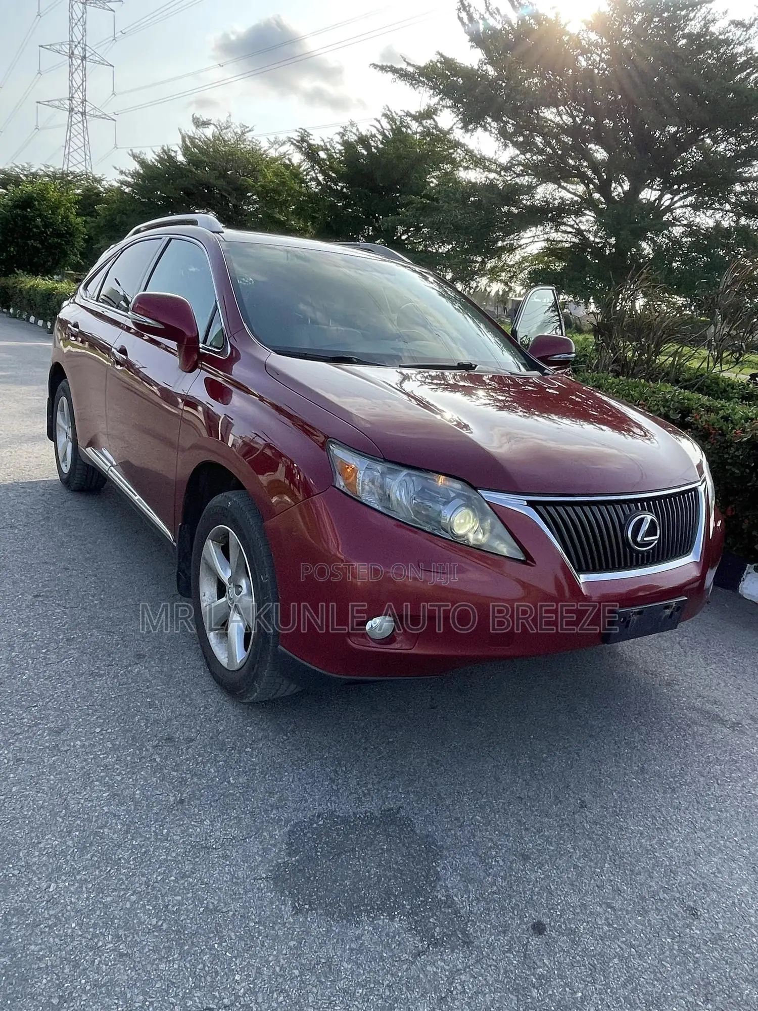 Lexus RX 2010 Red