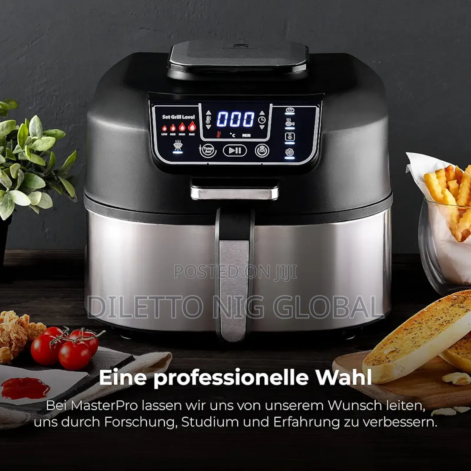 Smokeless Grill, Electric Grill With Cyclonic Air Max Technology