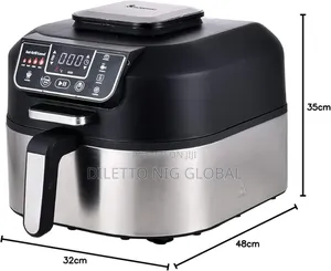 Smokeless Grill, Electric Grill With Cyclonic Air Max Technology