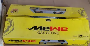 Mewe 2-Burner Table Top Gas Stove - Stainless Steel