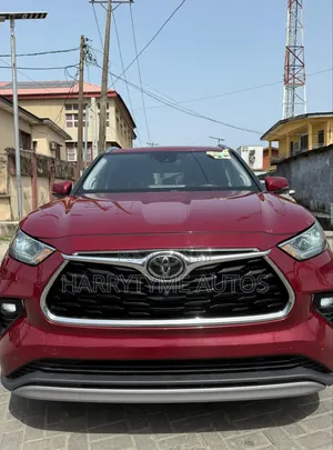 Toyota Highlander Platinum 2021 Red