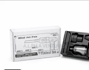 Portable Mini Jet Fan Air Duster – High-speed Rechargeable Turble