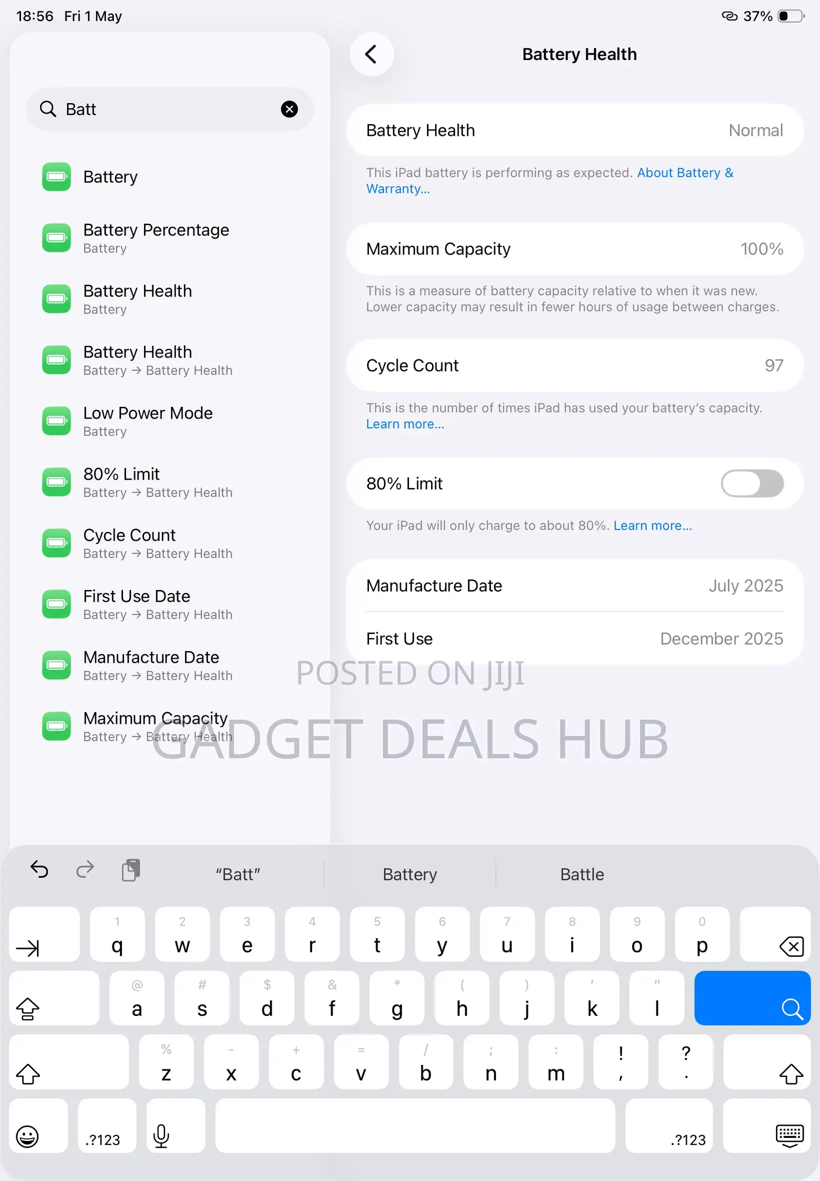 Apple iPad (2025) 128 GB Blue