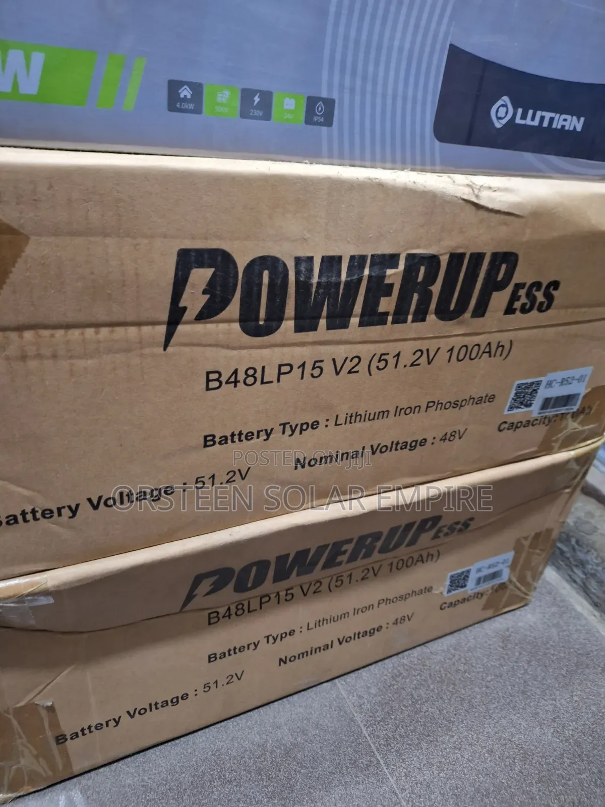 Power Up 5kwh 48v Lithium Battery