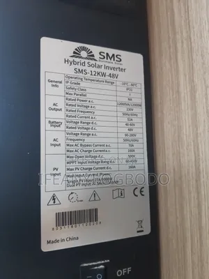 12kva 48v Hybrid SMS