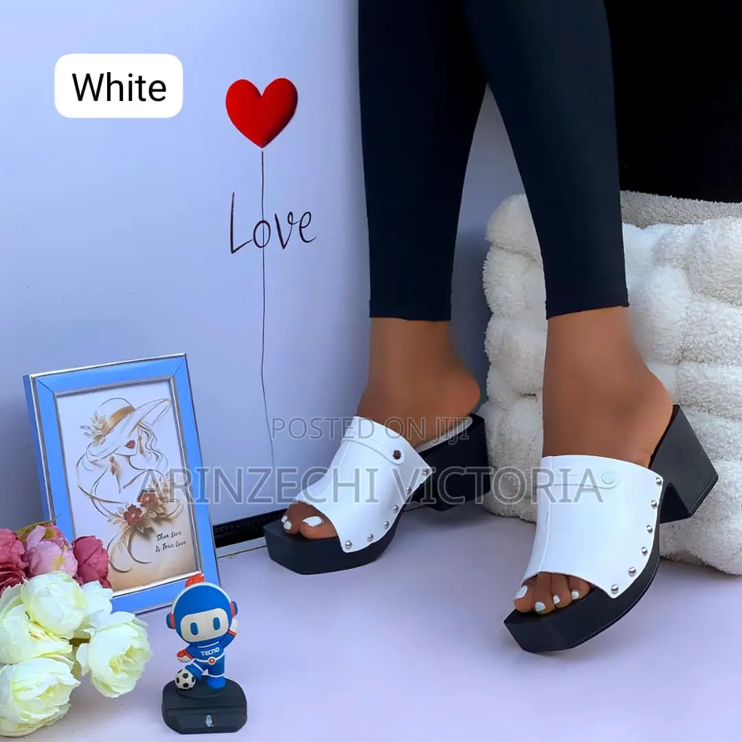 Block Slipper Heel