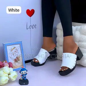 Block Slipper Heel