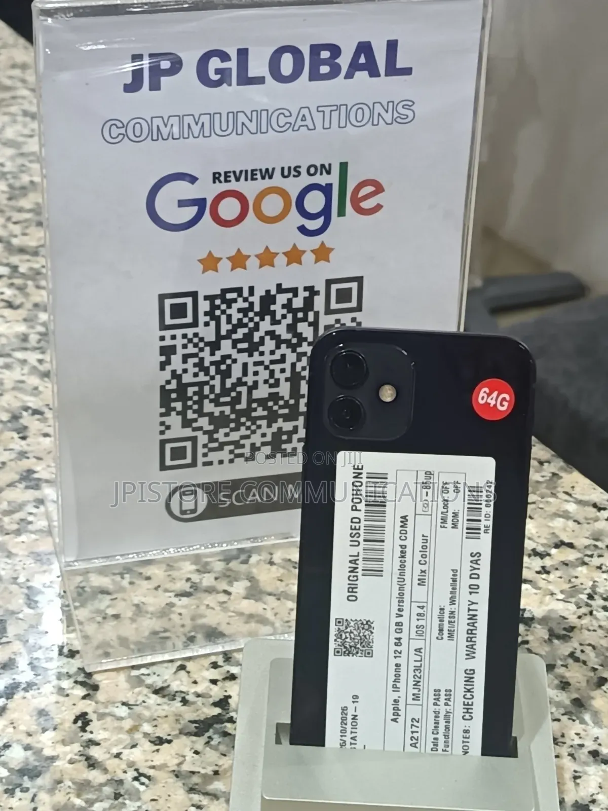Apple iPhone 12 64 GB Black