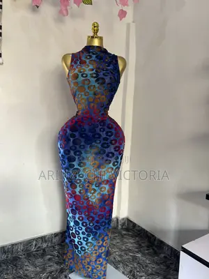 Long Purple Dress