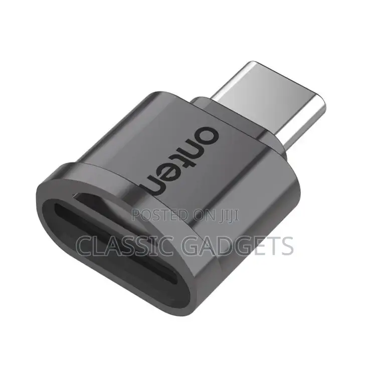 Onten Otn-Cr533 Type C to Mini Sd/Tf Card Reader and Transfer Adapter