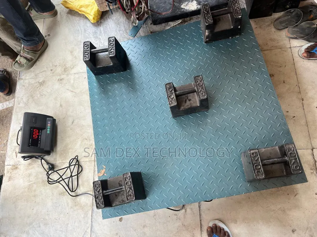 5ton 1.2m by 1.2m Floor Scale