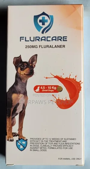 Fluracare Ticks and Fleas Tablet 4.5-10kg