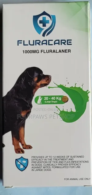 Fluracare Ticks and Fleas Tablet 20-40kg