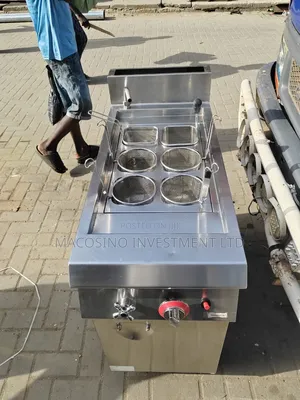 Commercial 6-Chamber Countertop Noodle Boiler/Pasta Cooker