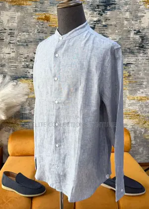 *Original Loro Piana Pure Linen Shirt Available in Store  M —— XXL