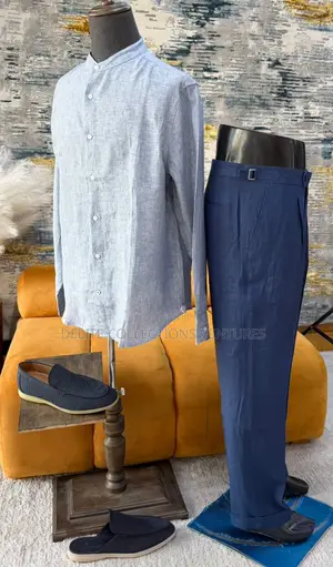 *Original Loro Piana Pure Linen Shirt Available in Store  M —— XXL
