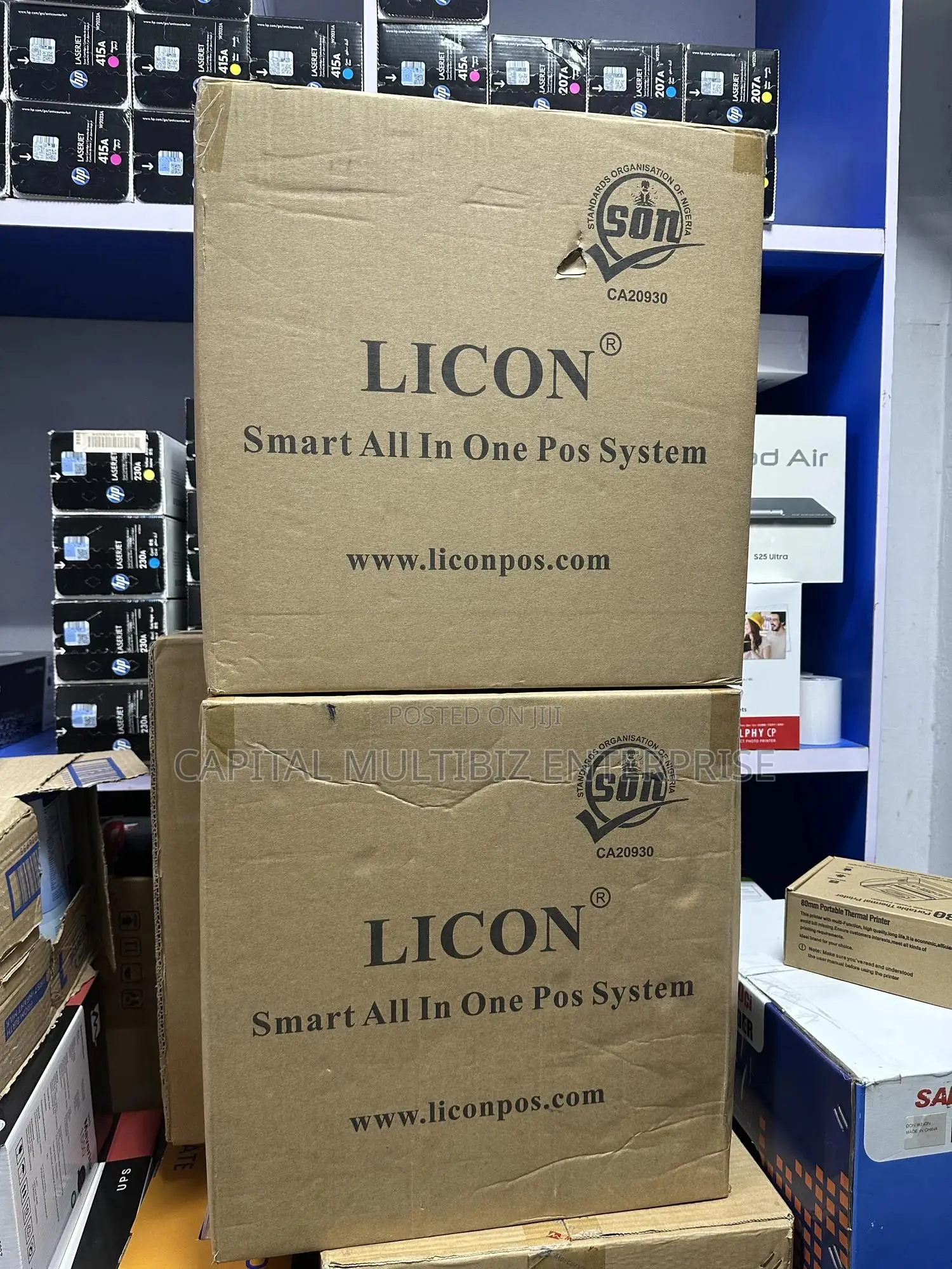 Licon Pos Terminal Single Screen All in One Machine