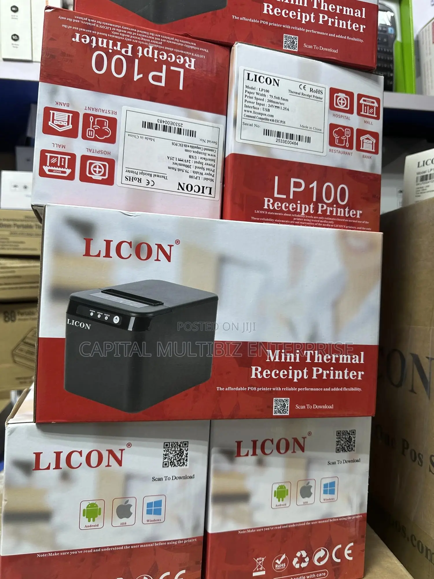 Licon Lp-100 Lan Thermal Printer