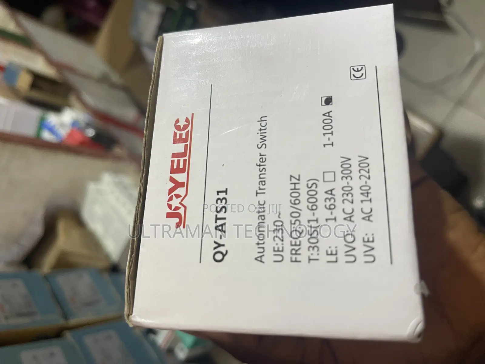 Automatic Change Over (Ats With Voltage Protector)100ah