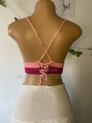 Crochet Tropical Bralette Top