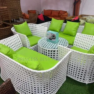 White Canash Outdoor Set by 7seater