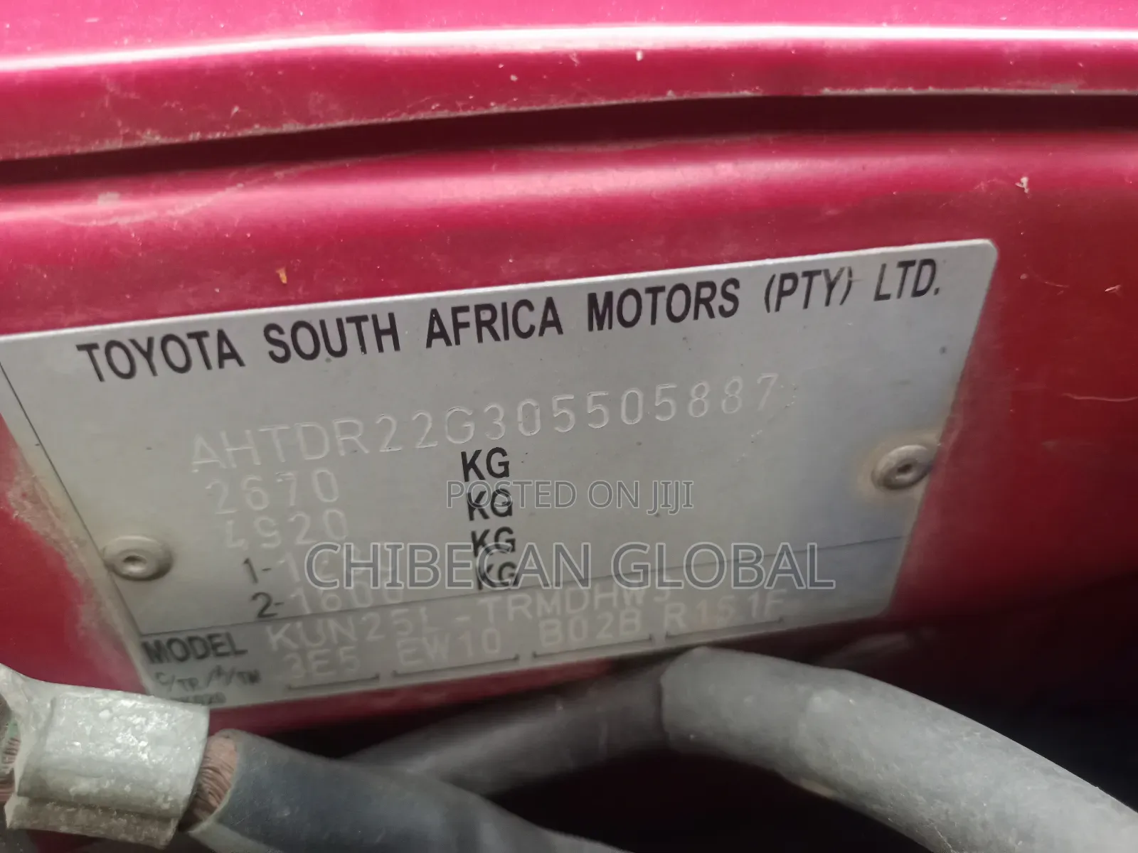 Toyota Hilux 2.5 D-4D SRX 2010 Red