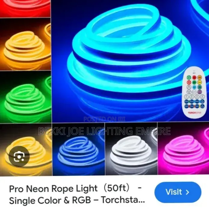 Neon Rope Light Single and Multiple Colors