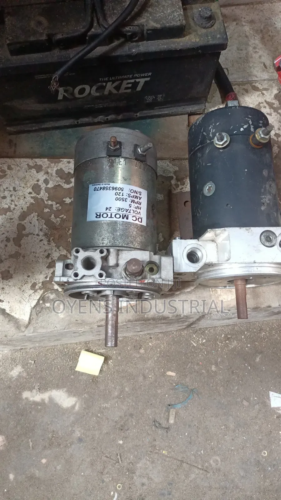 Dc Motor for Flueless Generators
